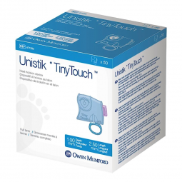 Unistik Tiny Touch Owen Mumford AT 1250-Unistik TinyTouch Lancing Device, Lancets (BX)